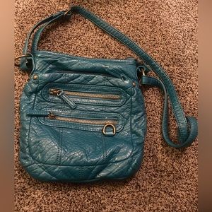 Teal purse